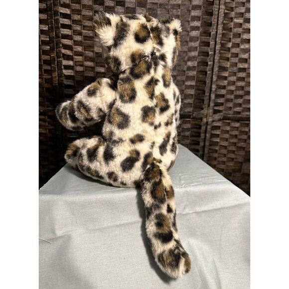 Build A Bear 2006 Snow Leopard 15" World Wildlife Fund WWF Stuffed Animal Plush - Picture 4 of 11